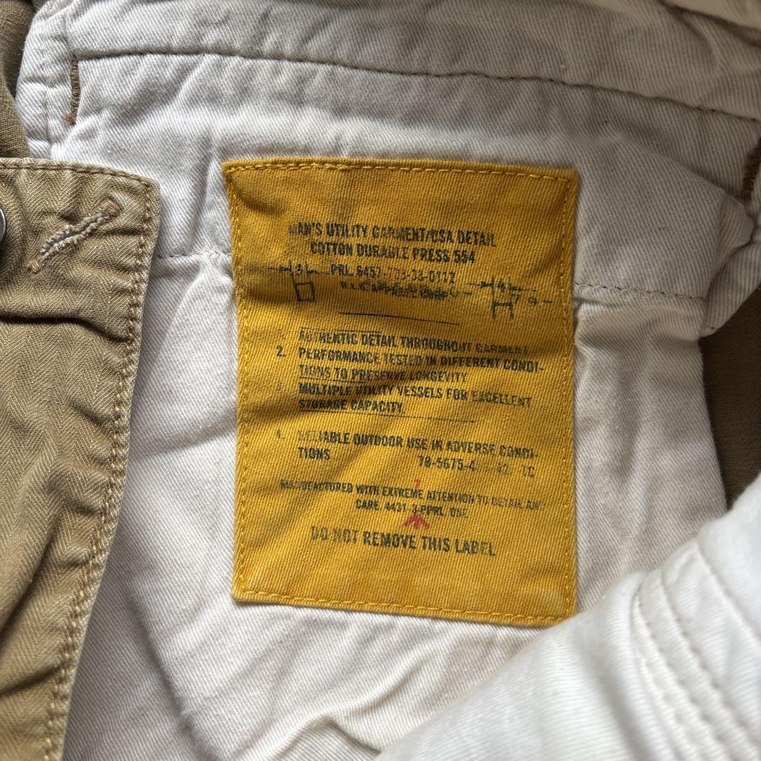 ✨ビッグサイズ36インチ✨ラルフローレン　パラシュートパンツ カーキ