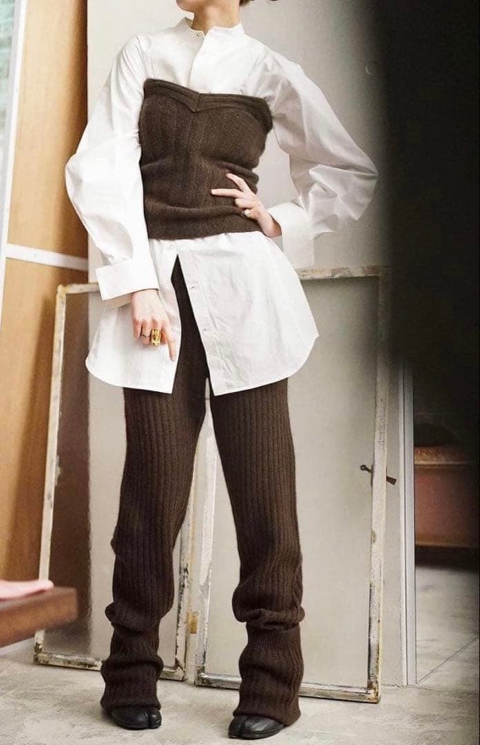 【jonnlynx 】yak ニット　パンツ