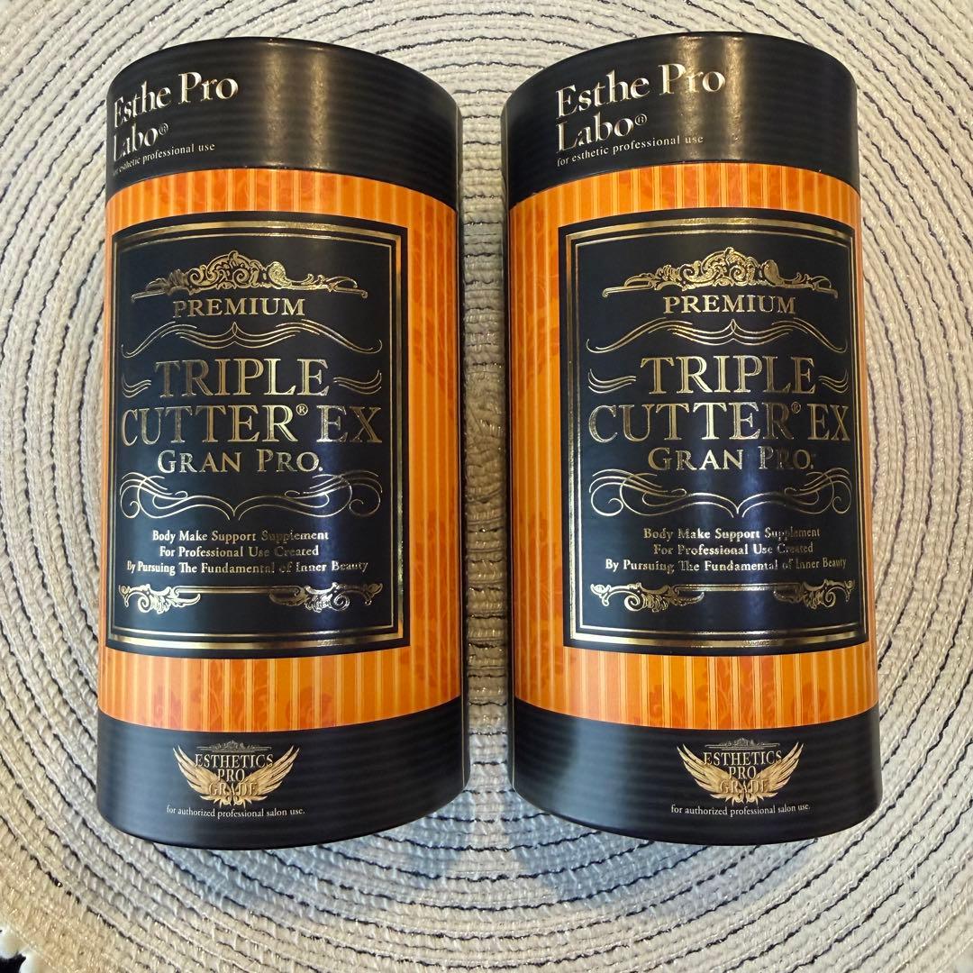 【未開封2個セット】 エステプロラボ トリプルカッターEXグランプロ(新)