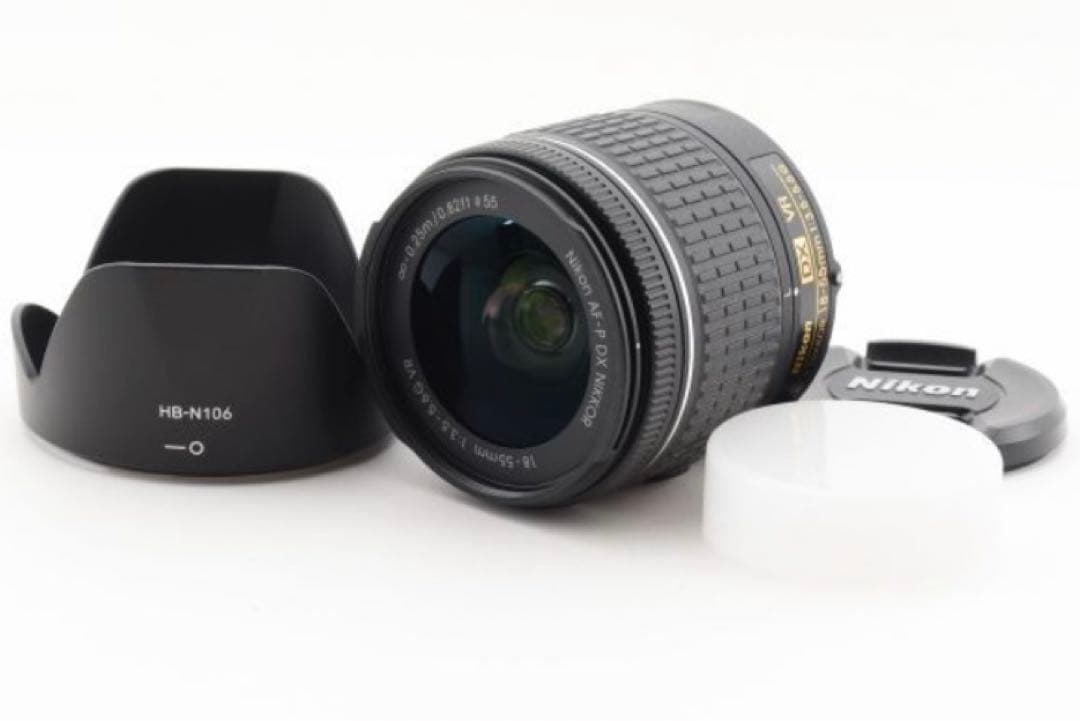 Nikon AF-P DX 18-55F3.5-5.6G VR（中古美品）