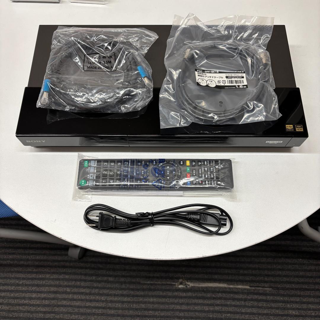 【完動・付属品フル】W録 ソニーBDレコ BDZ-FW1000 ULTRA HD