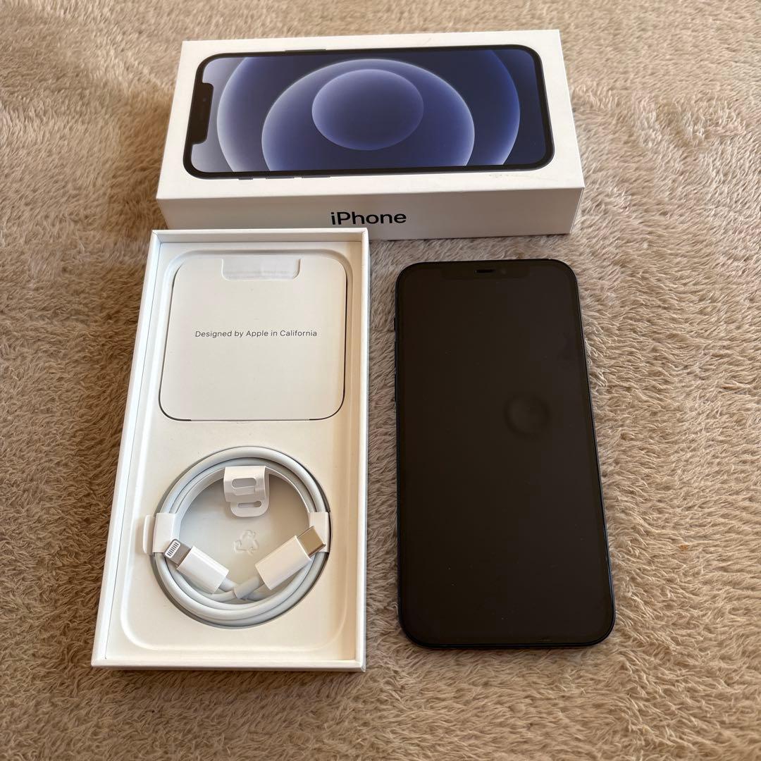 iPhone12 ブラック　64GB