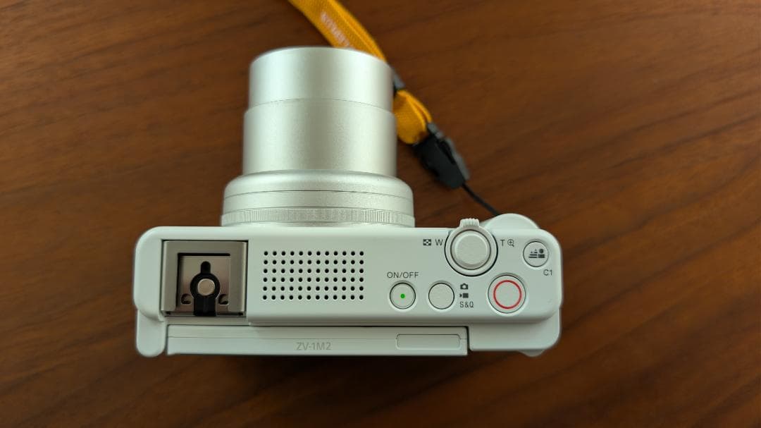 SONY ZV-1 II ホワイト バッテリー・充電器・ストラップ付【美品】