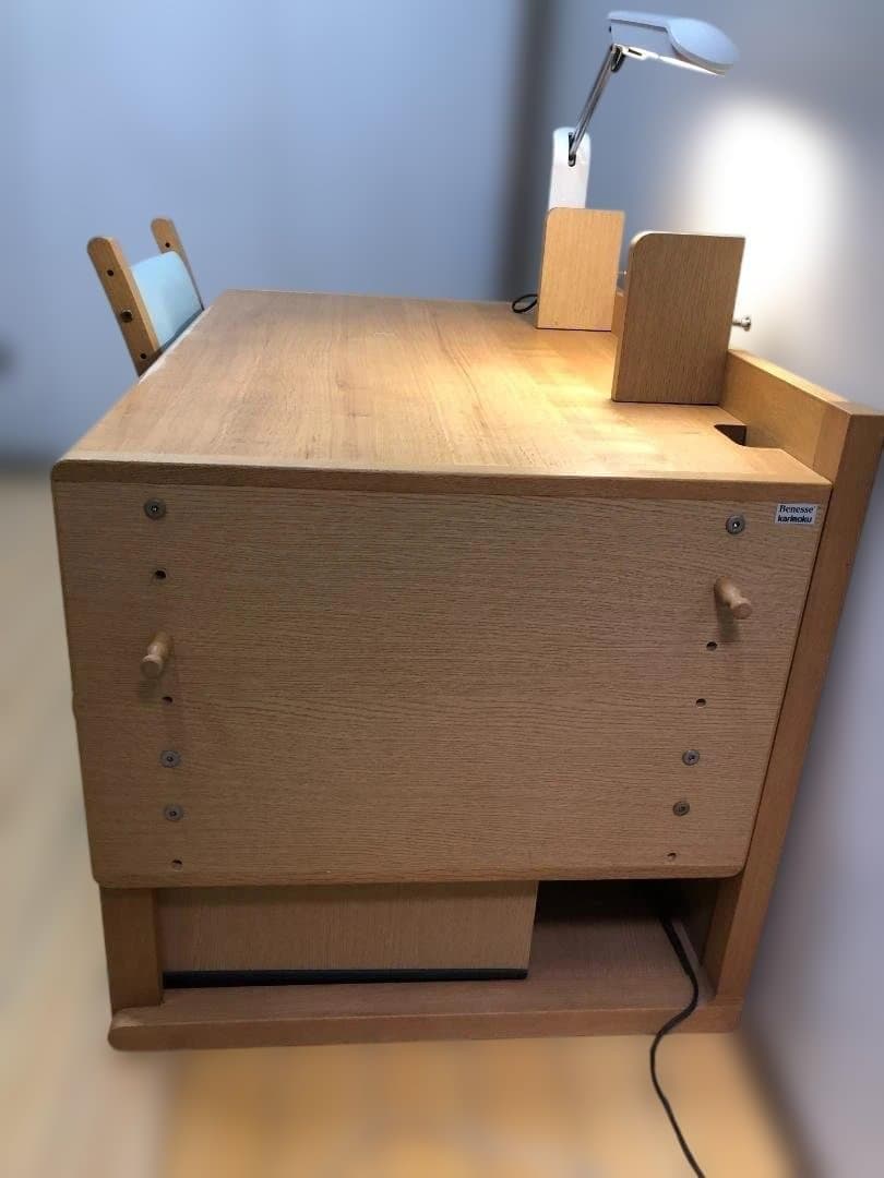 ピノ子(ᵔᴥᵔ)　①　袖机　送料無料 ベネッセ カリモク 51102