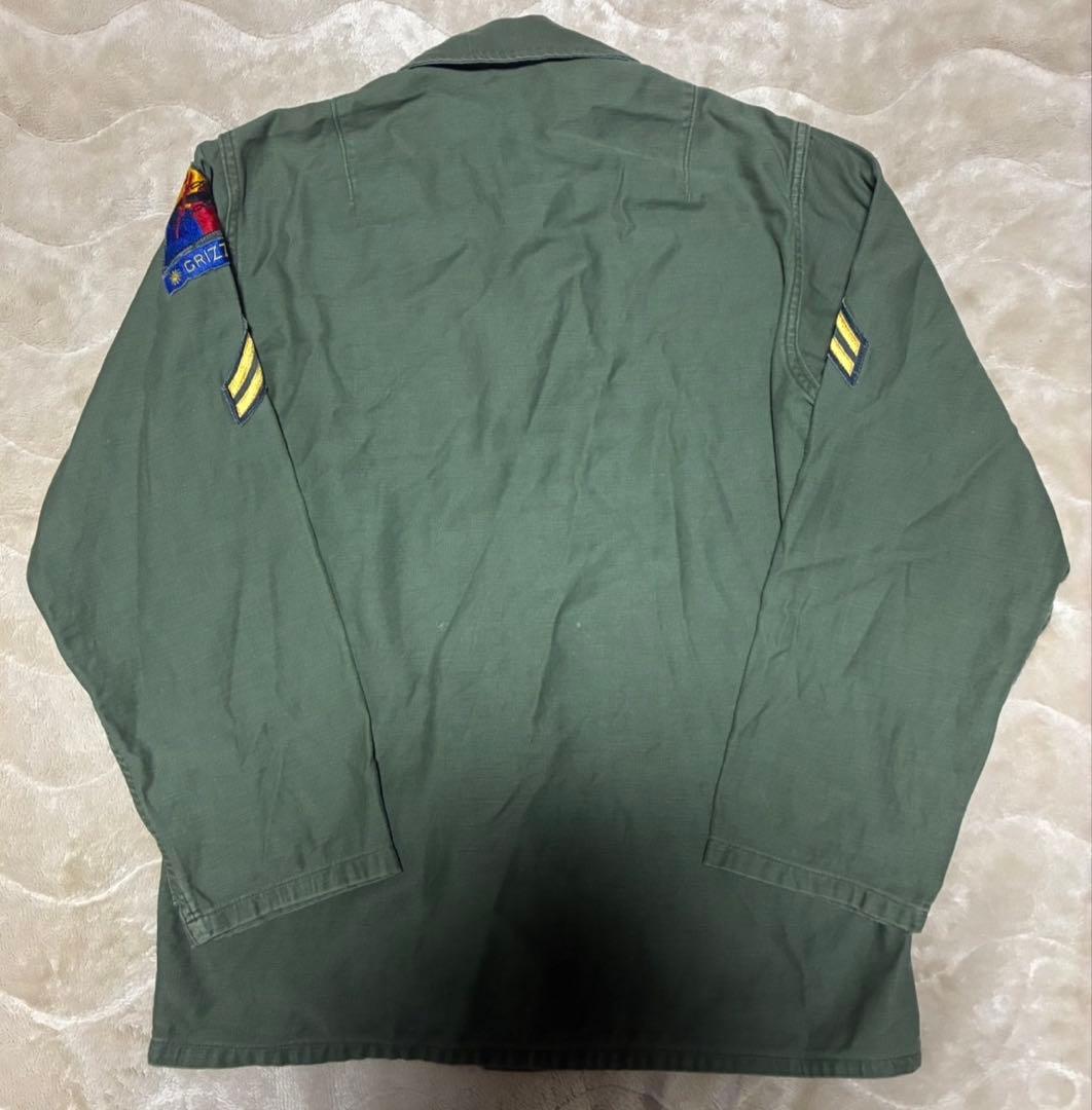 60s米軍実物US ARMY OG107 2ndストラップ付シャツラルフセット