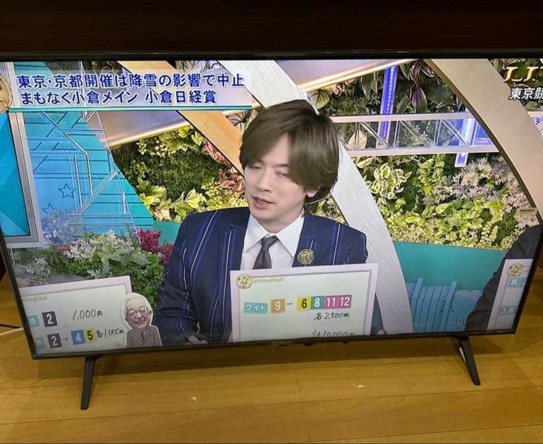 2024年製！LG 50V型 4K液晶テレビ 50UR8000PJB 動画アプリ