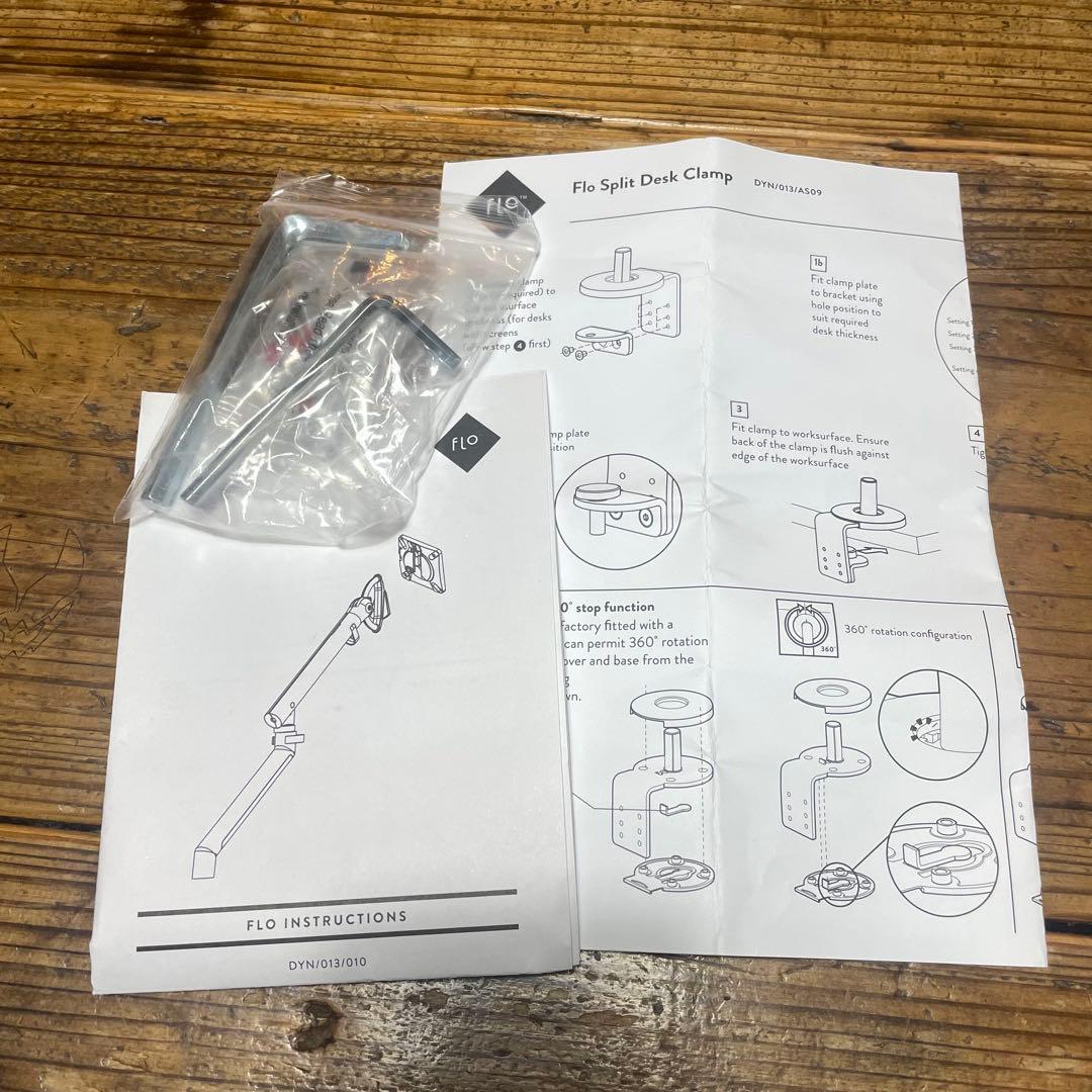 CBS FLO ハーマンミラー モニターアーム 白 9kg スプリング方式