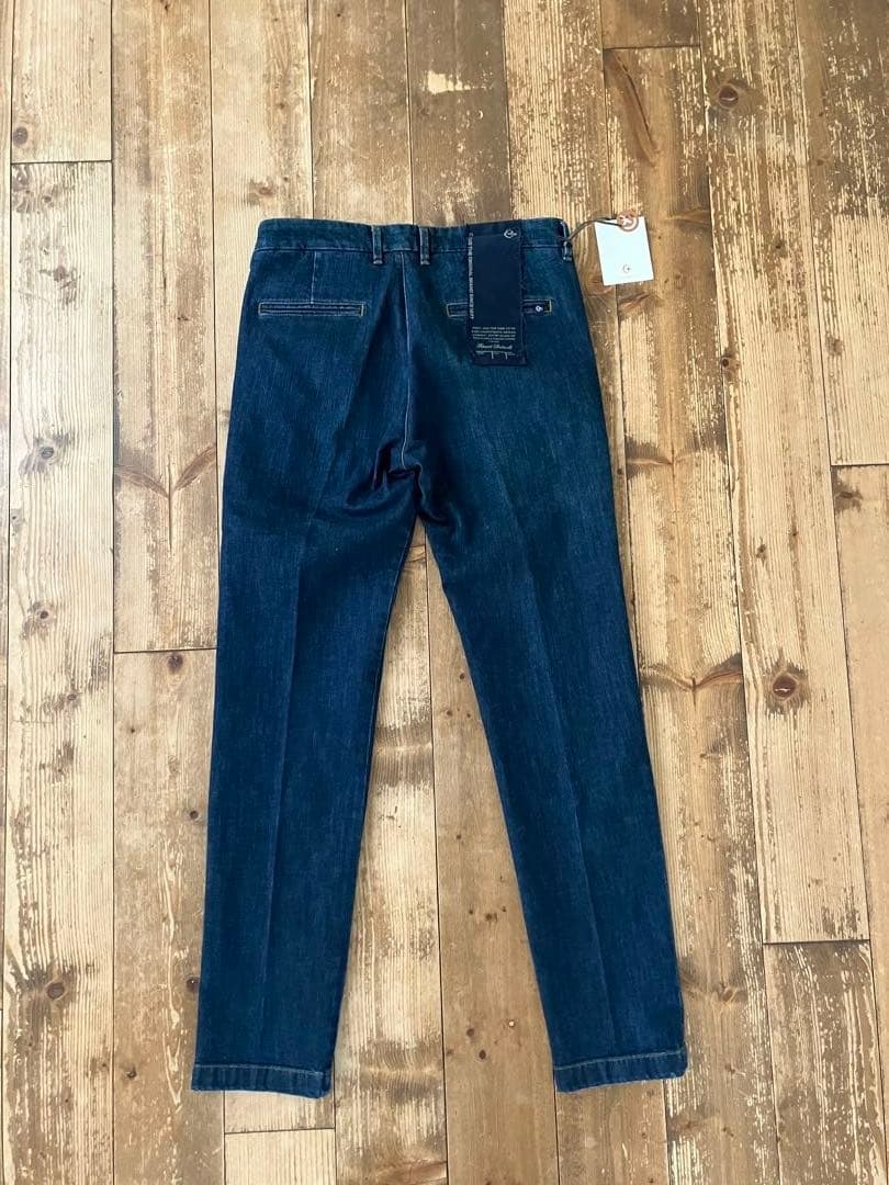 C+ CPLUS シープラス デニムスラックス 32 新品未使用 イタリア製