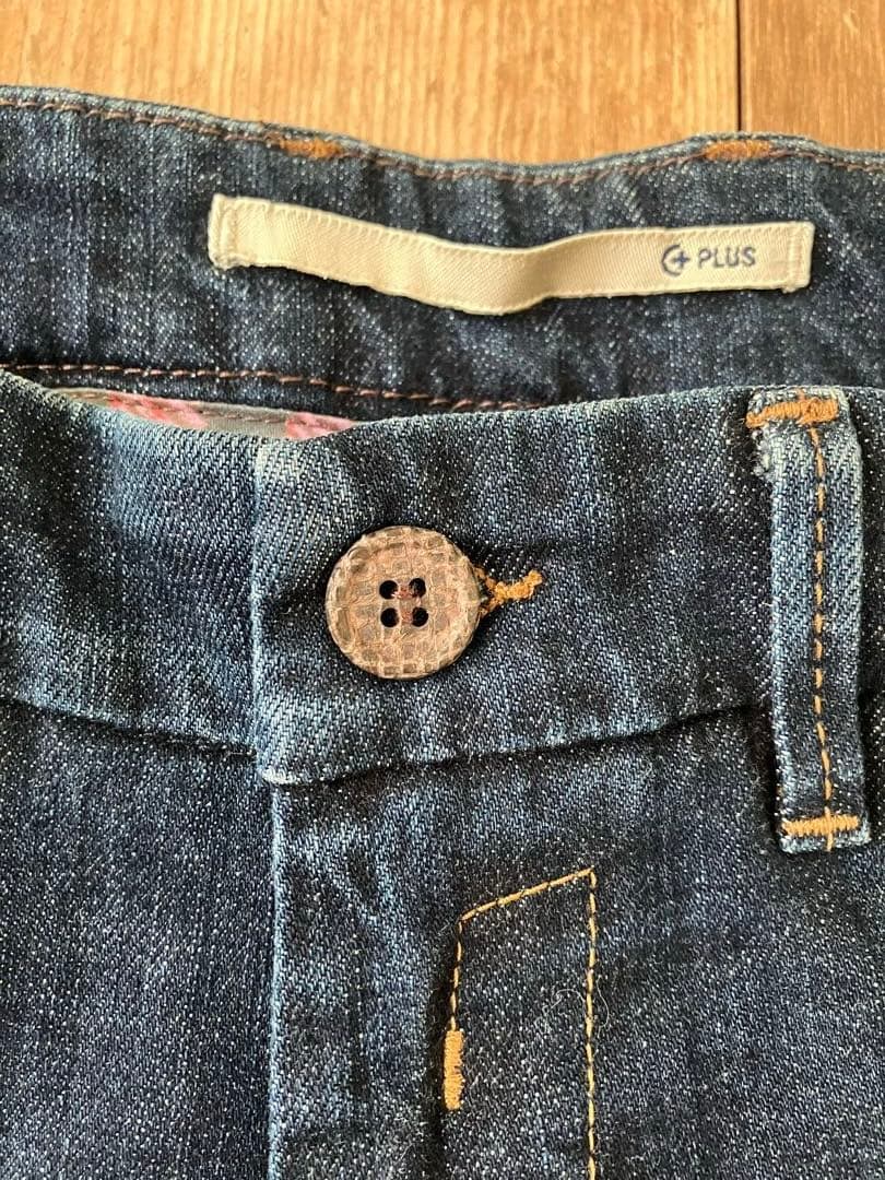 C+ CPLUS シープラス デニムスラックス 32 新品未使用 イタリア製