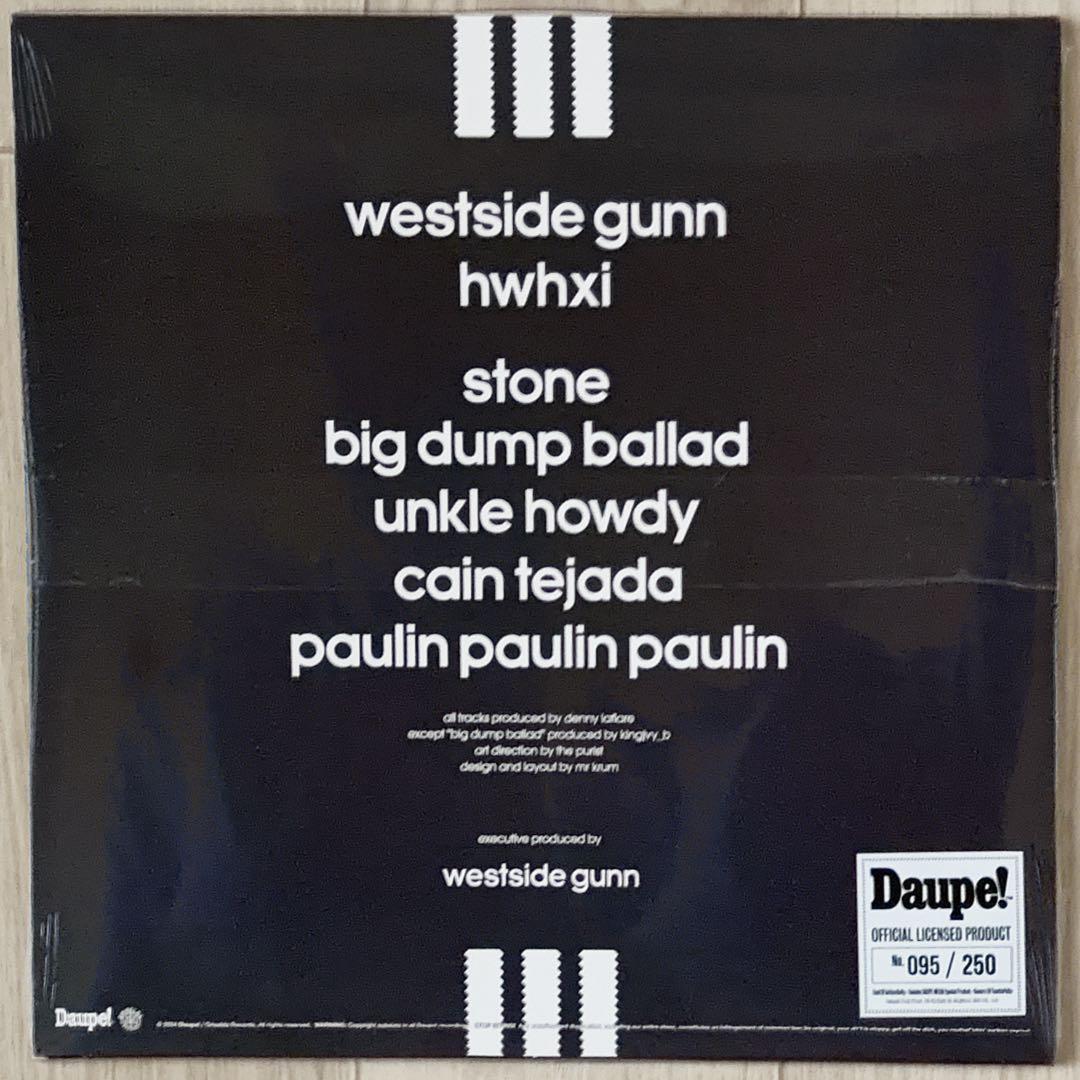 WestsideGunn HWHXI cover2 限定250 clear 新品