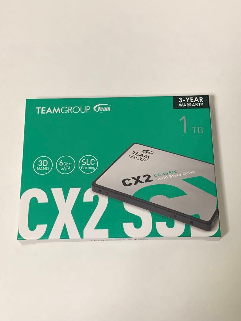 新品 TEAM CX2 1TB SATA SSD