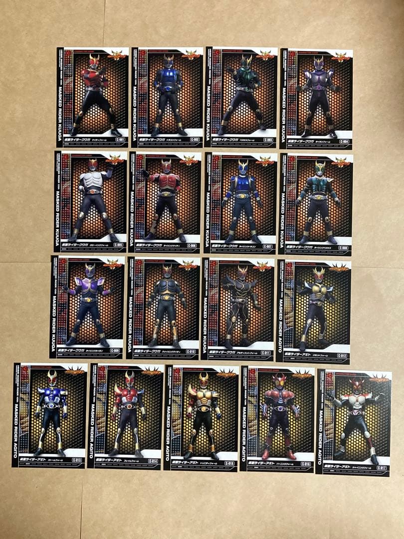 平成仮面ライダー10thトレカ　キャラクターカード　全147種コンプ