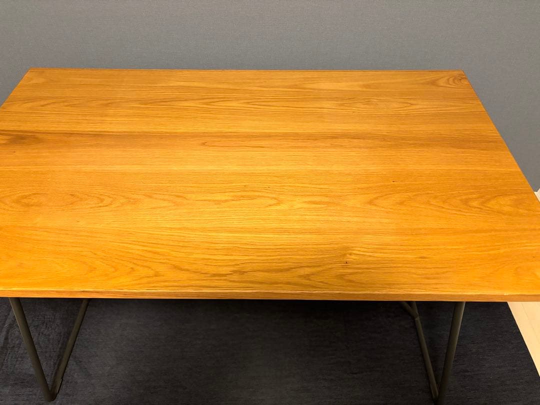 無印良品 MUJI 木製折りたたみテーブル 幅120cm