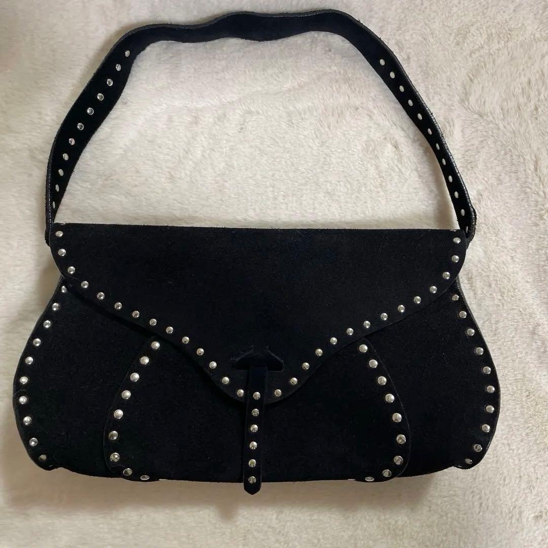 セリーヌ　スタッズ　ショルダーバッグ