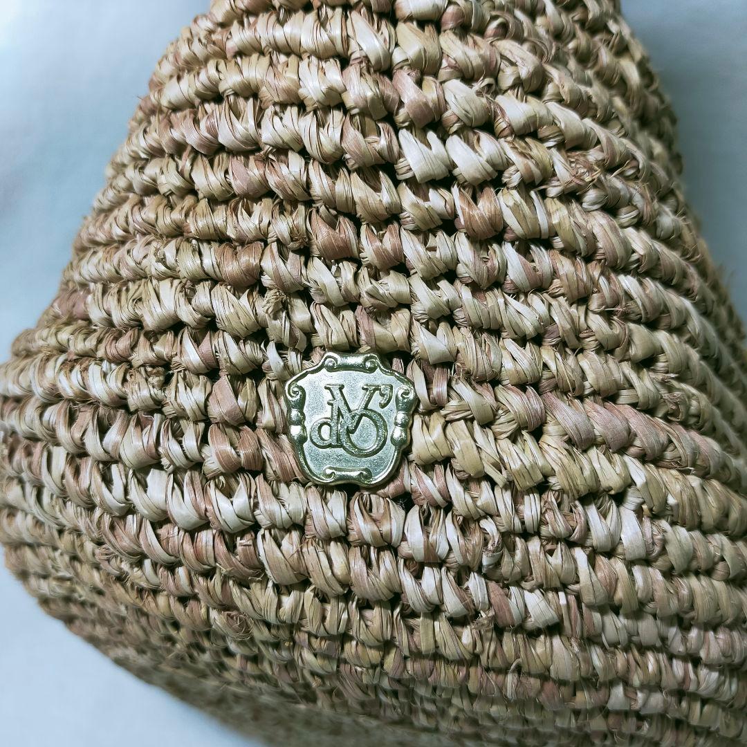 VIOLAd'ORO ヴィオラドーロ カゴバッグ ショルダー 2way タッセル