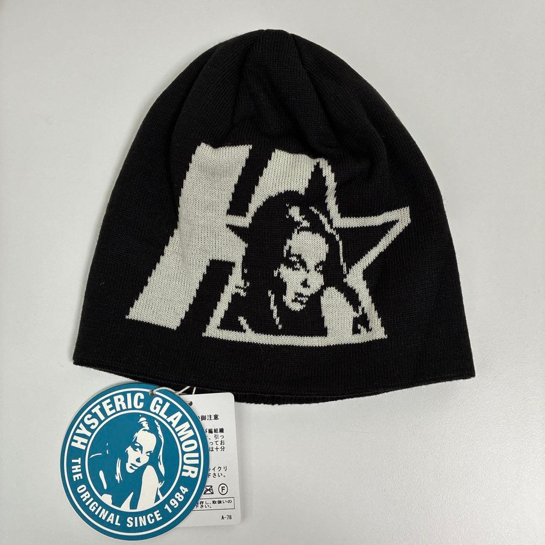 HYSTERIC GLAMOUR STAR WOMAN ビーニー　ニット帽