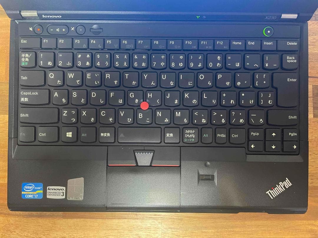 Win11 ThinkPad X230 希少i7 メモリ8GB SSD256GB