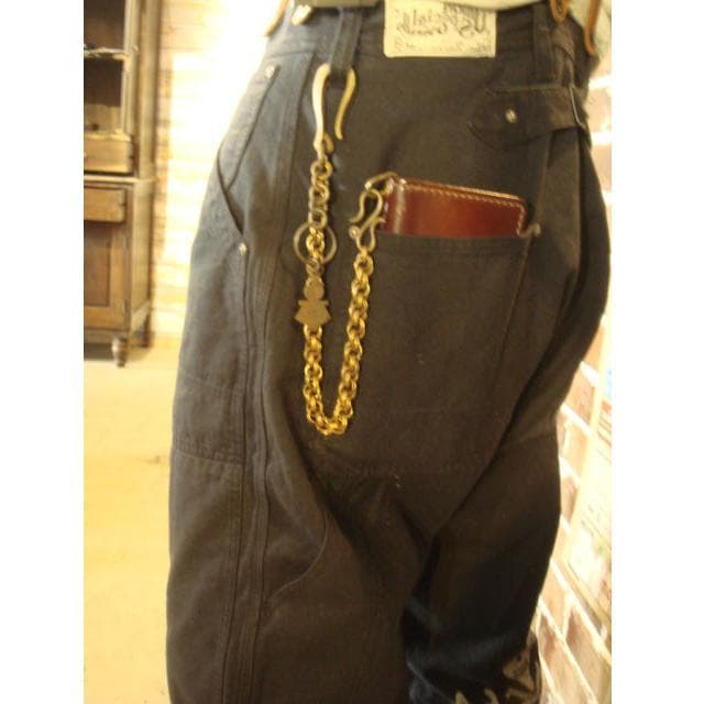 廃盤 TOPAZ トパーズ Brass 真鍮 ブラス ウォレットチェーン