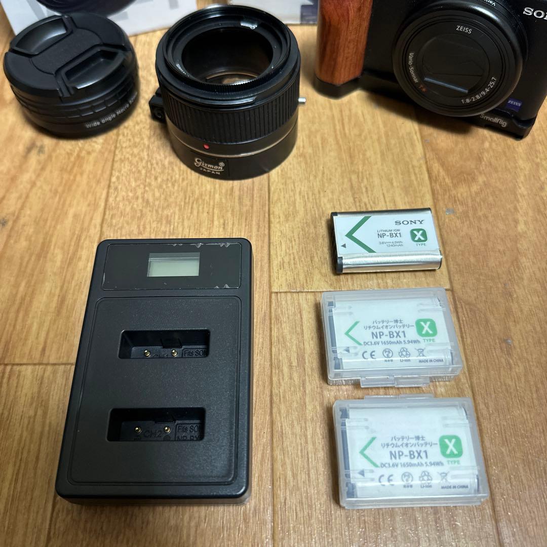 sony zv-1 本体と付属品