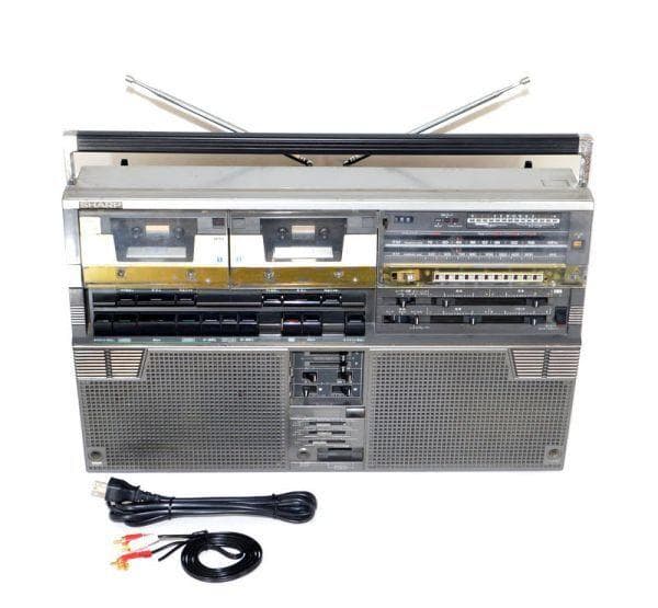 ジャンク☆SHARP THE SEARCHER-W GF-828SB ラジカセ