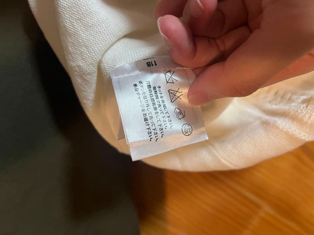 CHANEL ホワイト ポロシャツ 34