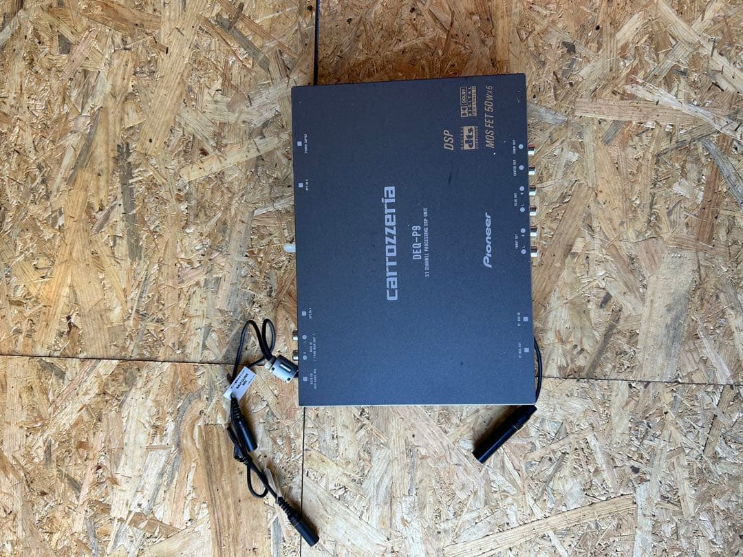 Pioneer carrozzeria DSP機能搭載オーディオ　DEQ-P9