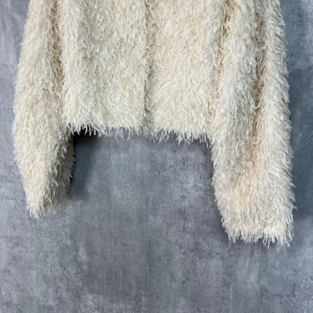 新品 anuans 25AW ファンシーフェザーコンパクトジャケット 2