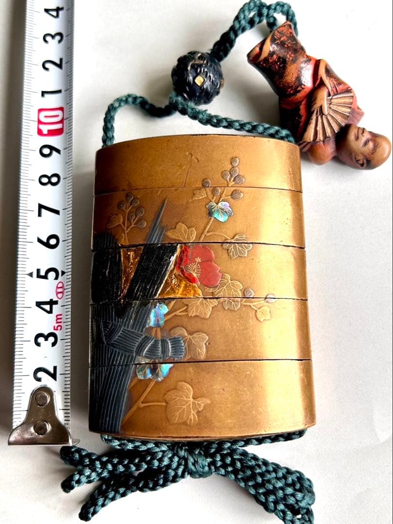 時代物　蒔絵印籠