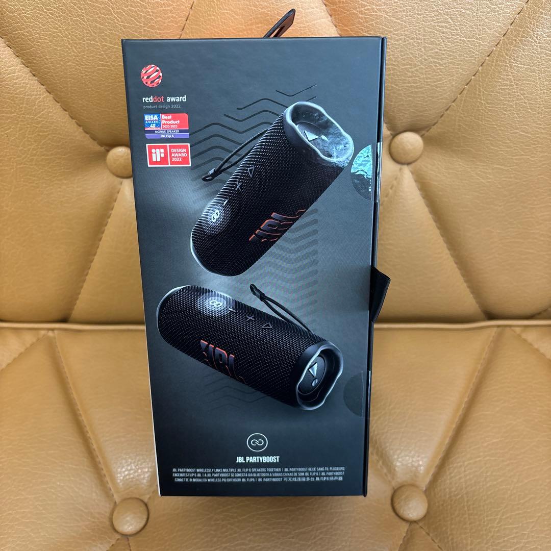 JBL FLIP6 BLK黒Bluetooth スピーカー HARMAN