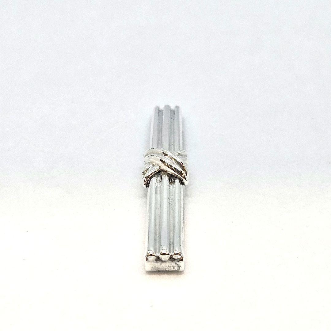 Tiffany & Co. ティファニー シルバー シグネチャー ネクタイピン