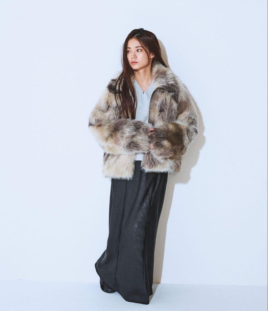 JEANASIS MIXカラーファーブルゾン