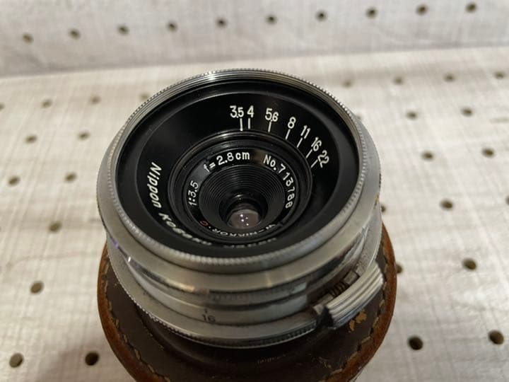 希少 ニコンW-Nikkor C 2.8cm F/3.5 Nikon S ニコン