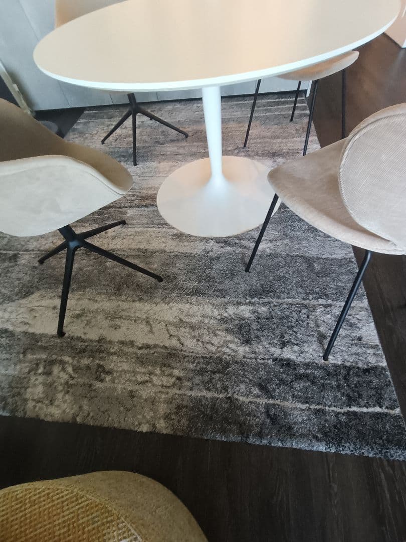 プレーベル　ラグ　アストラ　グレー　約250cm x 200cm