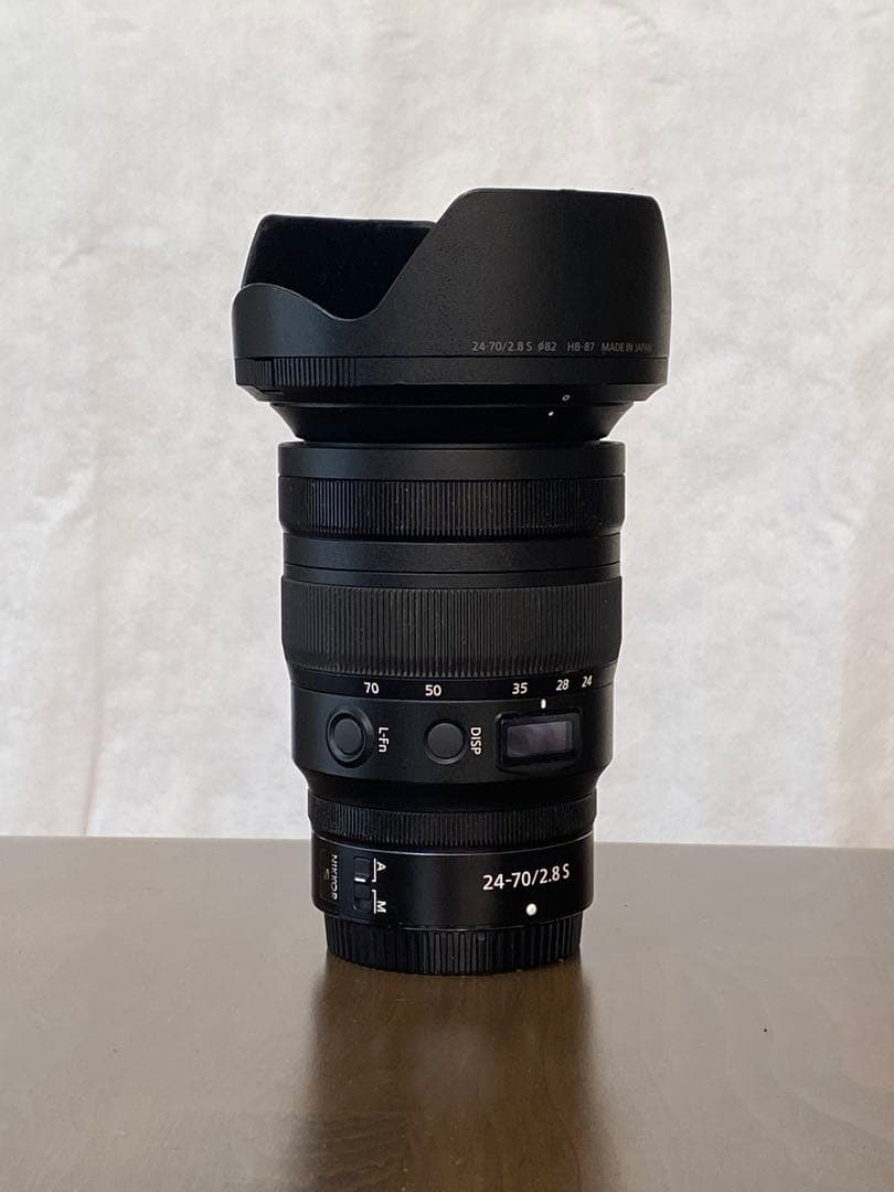 Nikon 24-70/2.8S ズームレンズ