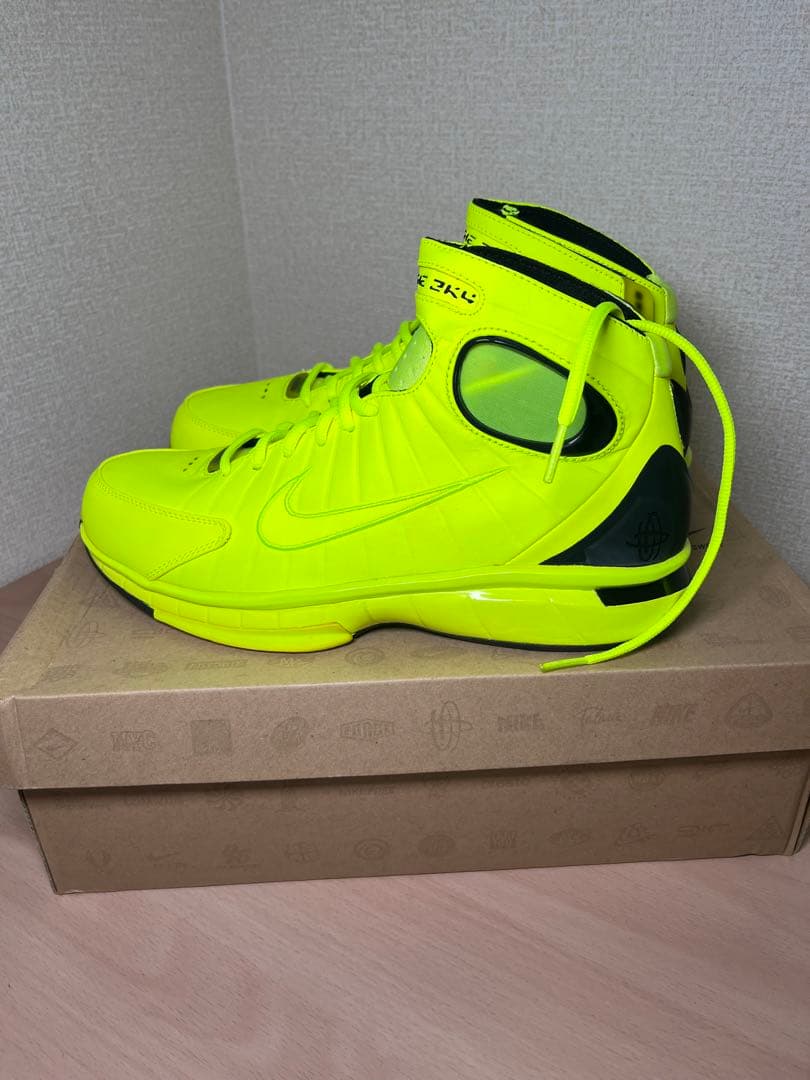 Nike AIR Zoom Huarache 2k4 蛍光ハイカット シューズ