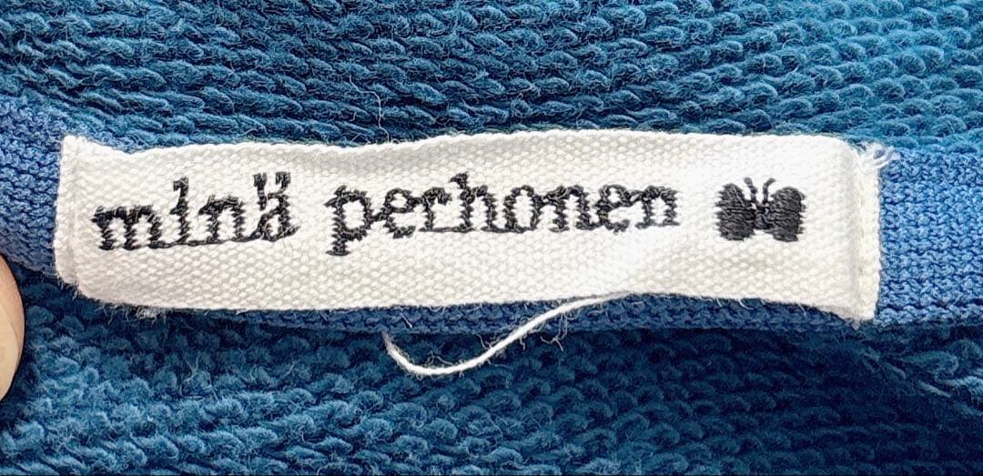 mina ミナペルホネン　choucho刺繍 start スウェット メンズS