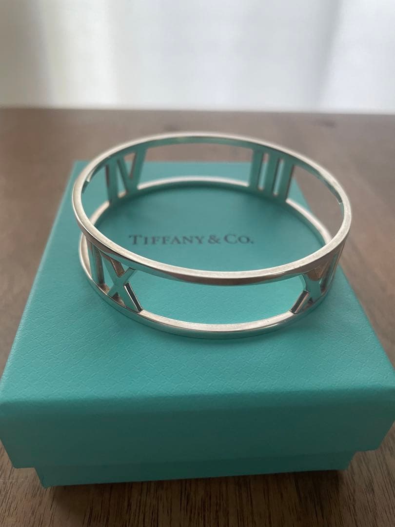 貴重　Tiffany & Co. オープンアトラス バングル 925シルバー
