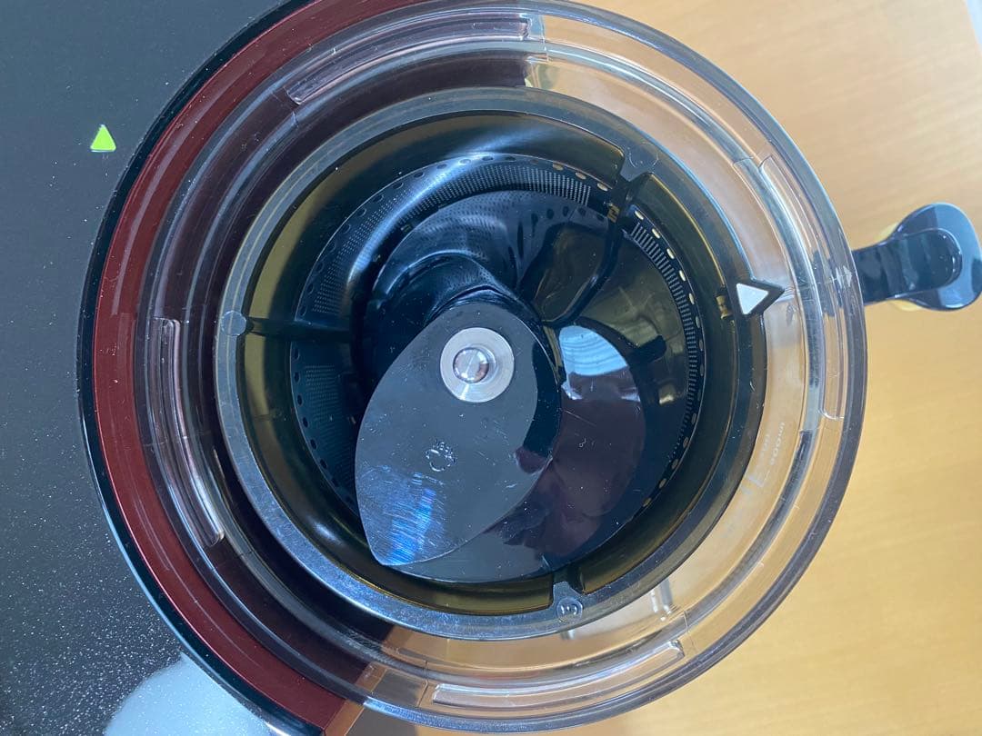 【極美品】HUROMスロージューサー(ワインレッド)