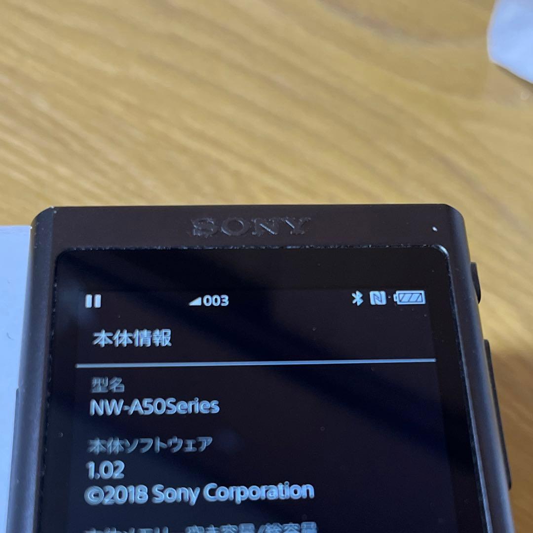 SONY WALKMAN NW-A55 16GB Bグレイッシュブラック