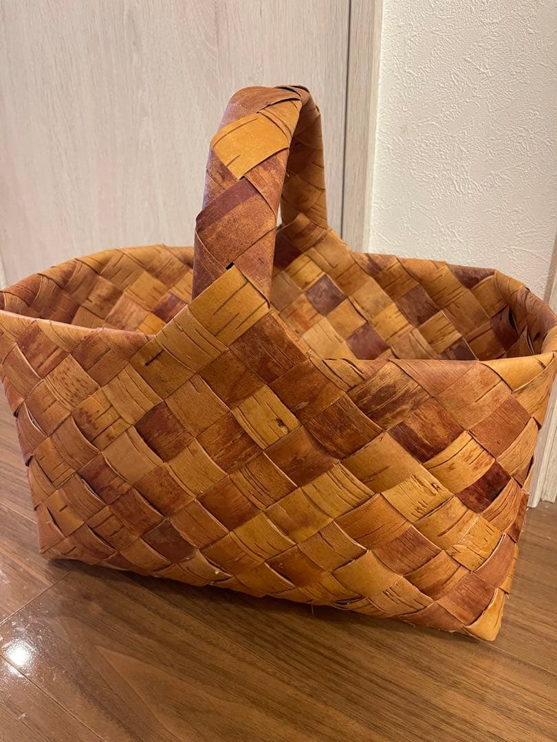 白樺作家Olga(オルガ)　白樺のかご　特大サイズ