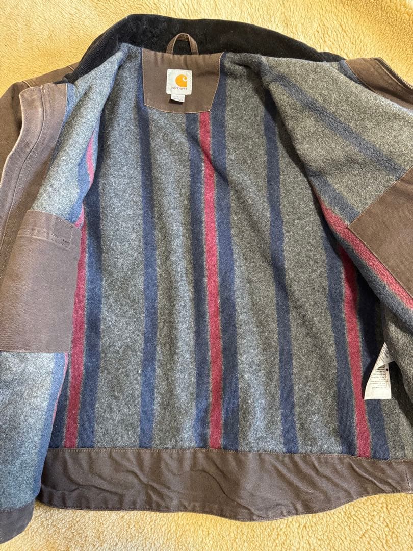 Carhartt カーハートデトロイトジャケット　ブラウン