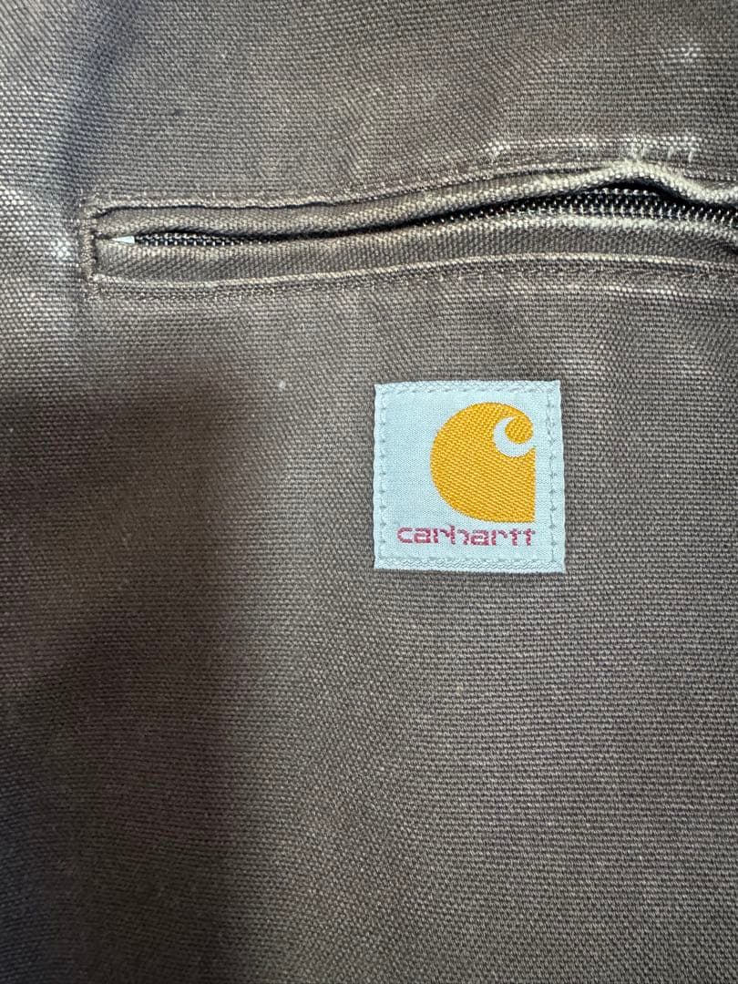 Carhartt カーハートデトロイトジャケット　ブラウン