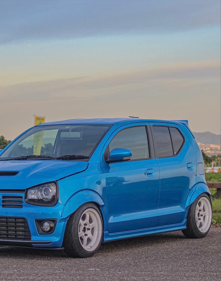 アルトワークスHA36S 専用ワンオフオーバーフェンダー