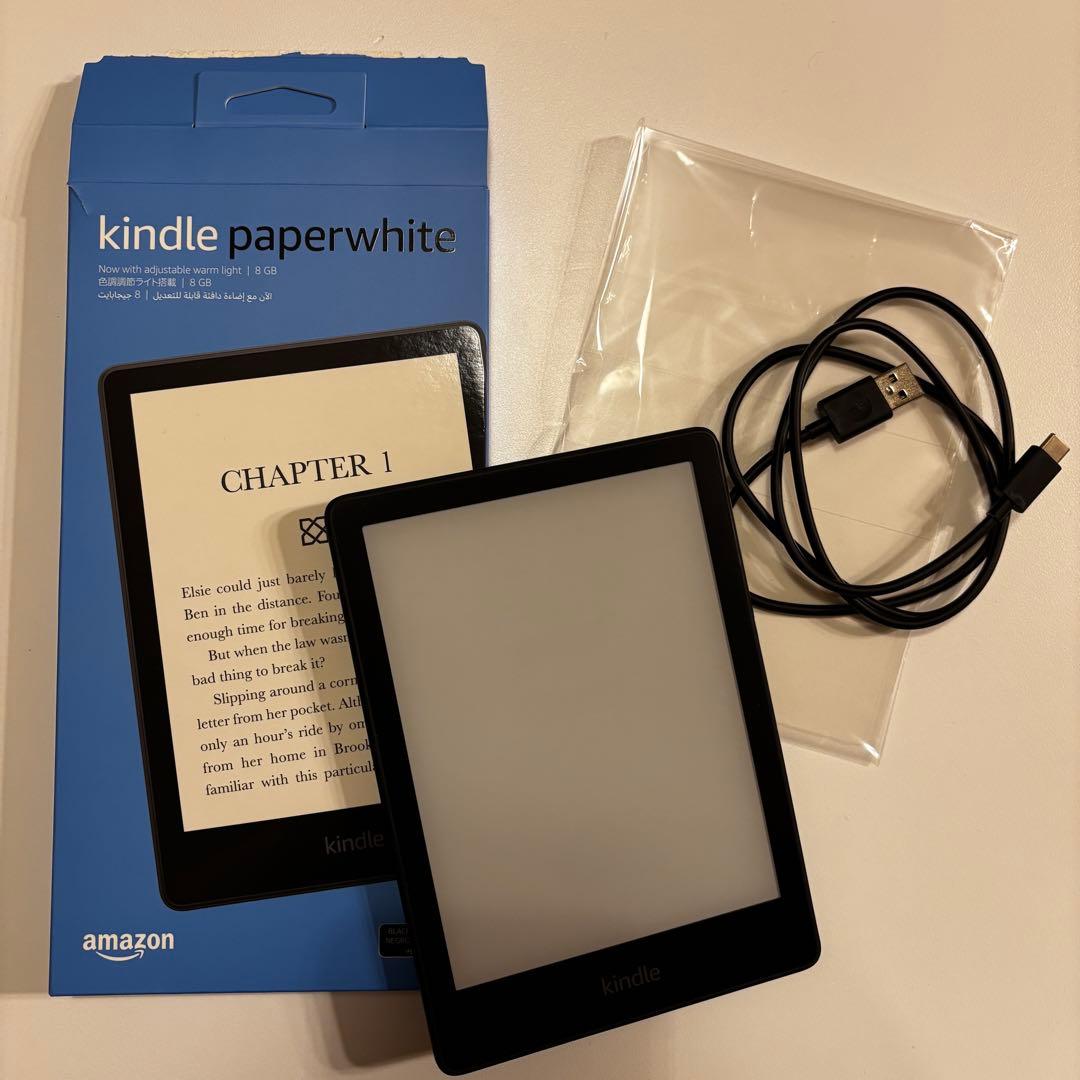 kindle paperwhite 第10世代 広告なしWi-Fiモデル8gb