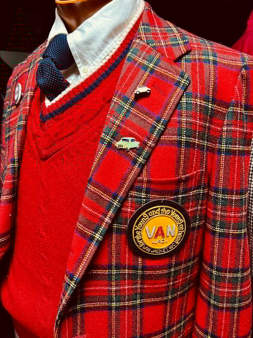 VAN JACKET ブレザーエンブレム人気の丸VAN大変貴重！デッドストック品