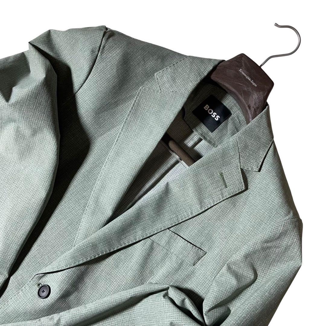 ✨️現行モデル/最高級✨️ヒューゴボス メンズスーツ 上下セットXLサイズ 希少色