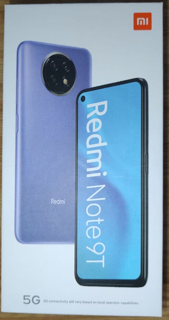Xiaomi Redmi Note 9T　128GB