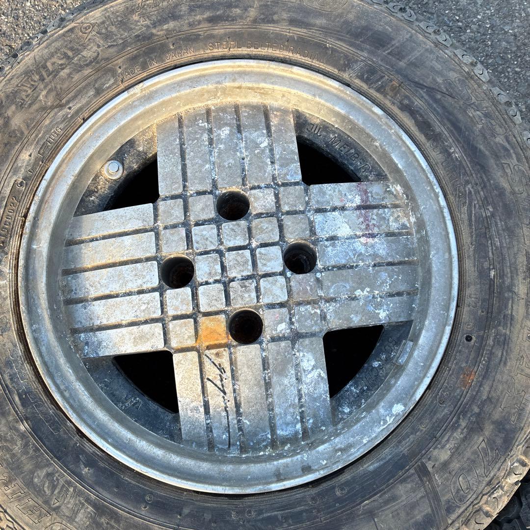 専用ジウジアーロ 14インチ 114.3 2本SCACCHIERAMELBER