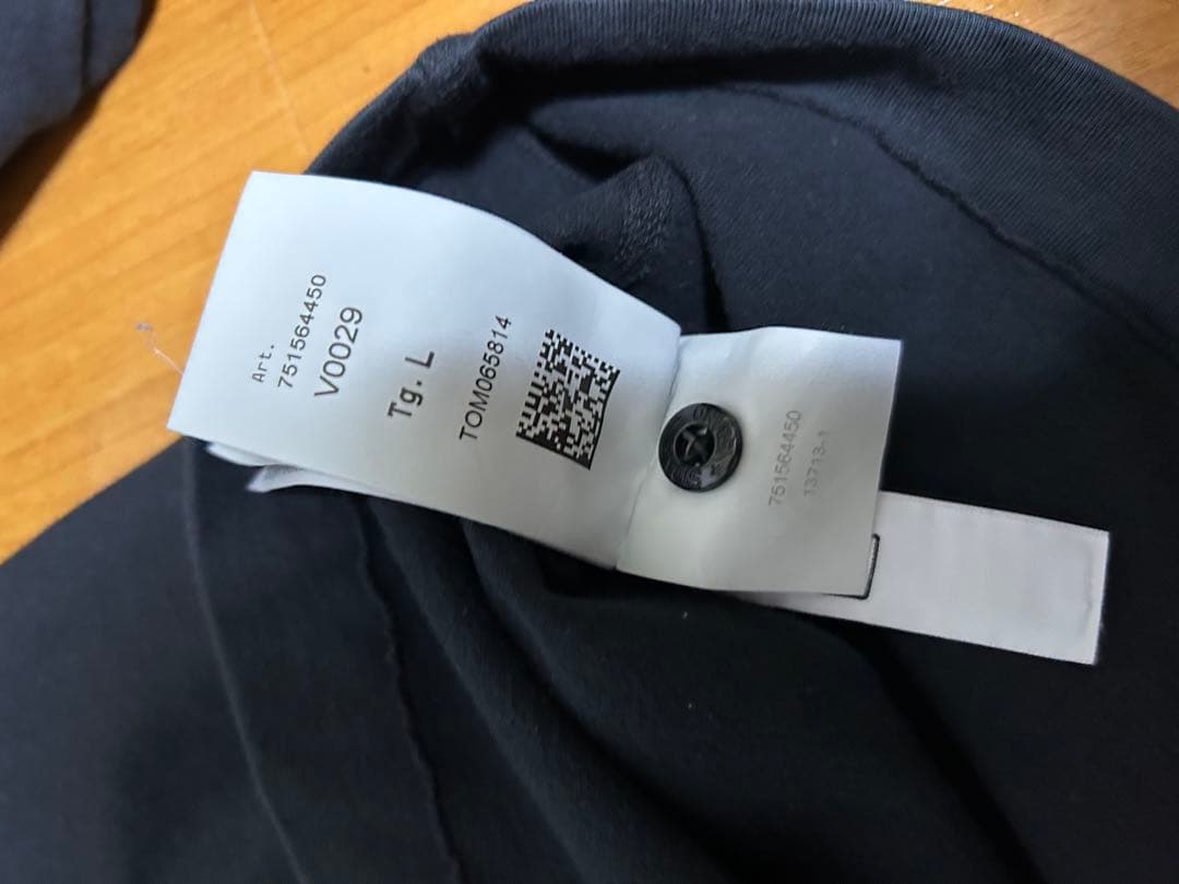 【最終値下げ】STONE  ブラッククルーネック トレーナー