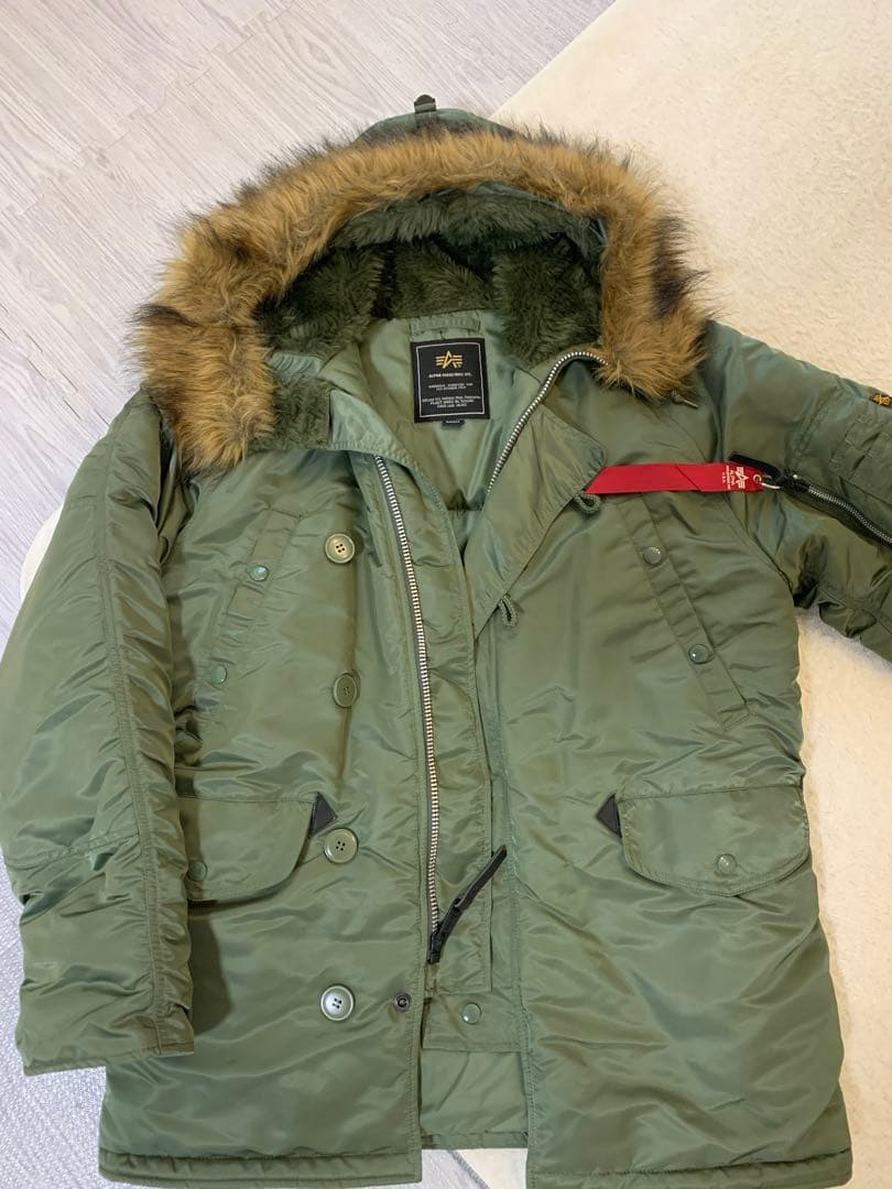 アルファ　N3B 極美品　MA1のおまけ付き